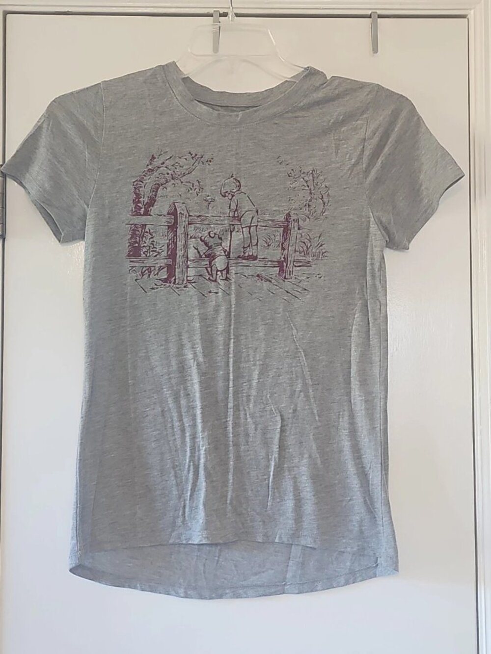 Women's Disney Classic Pooh and Christopher Robin T-Shirt-Size: Small